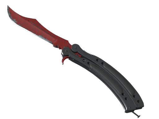 ★ Butterfly Knife | Crimson Web | FT