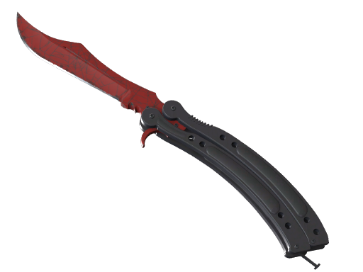 ★ Butterfly Knife | Crimson Web | MW