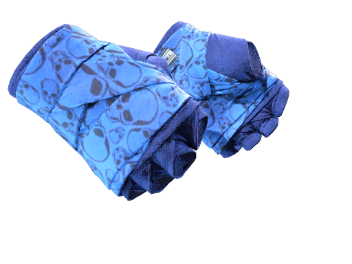 ★ Hand Wraps | Cobalt Skulls | MW